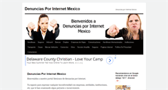 Desktop Screenshot of denuncias-por-internet-mx.org