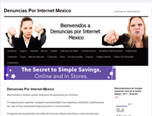 Tablet Screenshot of denuncias-por-internet-mx.org